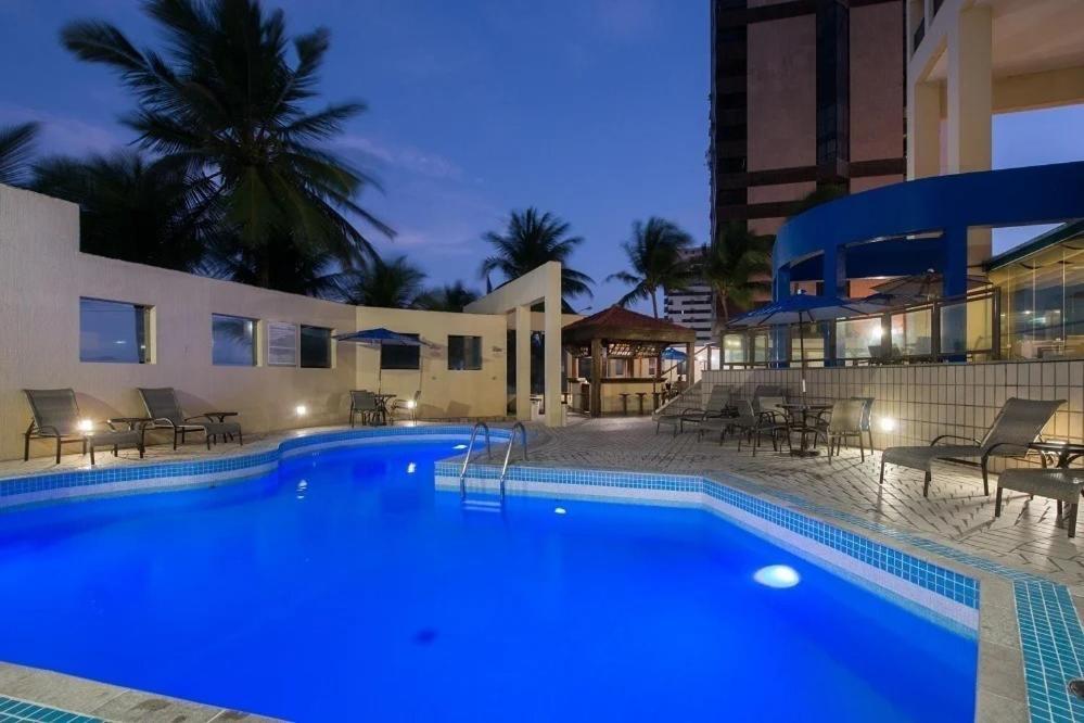 Flat 10 Andar Hotel Costa Mar Acesso Direto Praia Жабуатан-дус-Гуарарапіс Екстер'єр фото