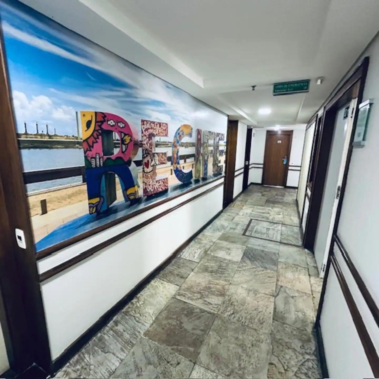 Flat 10 Andar Hotel Costa Mar Acesso Direto Praia Жабуатан-дус-Гуарарапіс Екстер'єр фото