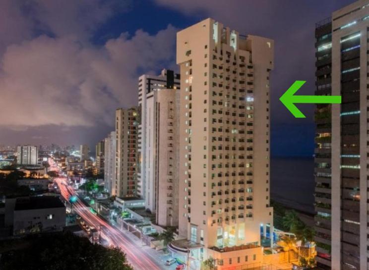 Flat 10 Andar Hotel Costa Mar Acesso Direto Praia Жабуатан-дус-Гуарарапіс Екстер'єр фото