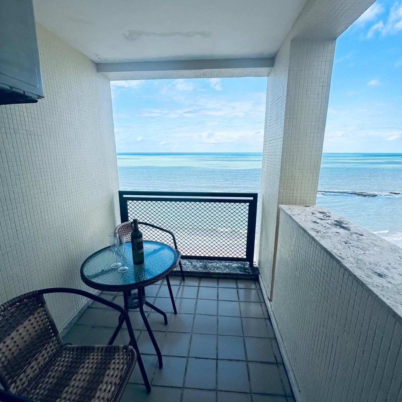 Flat 10 Andar Hotel Costa Mar Acesso Direto Praia Жабуатан-дус-Гуарарапіс Екстер'єр фото